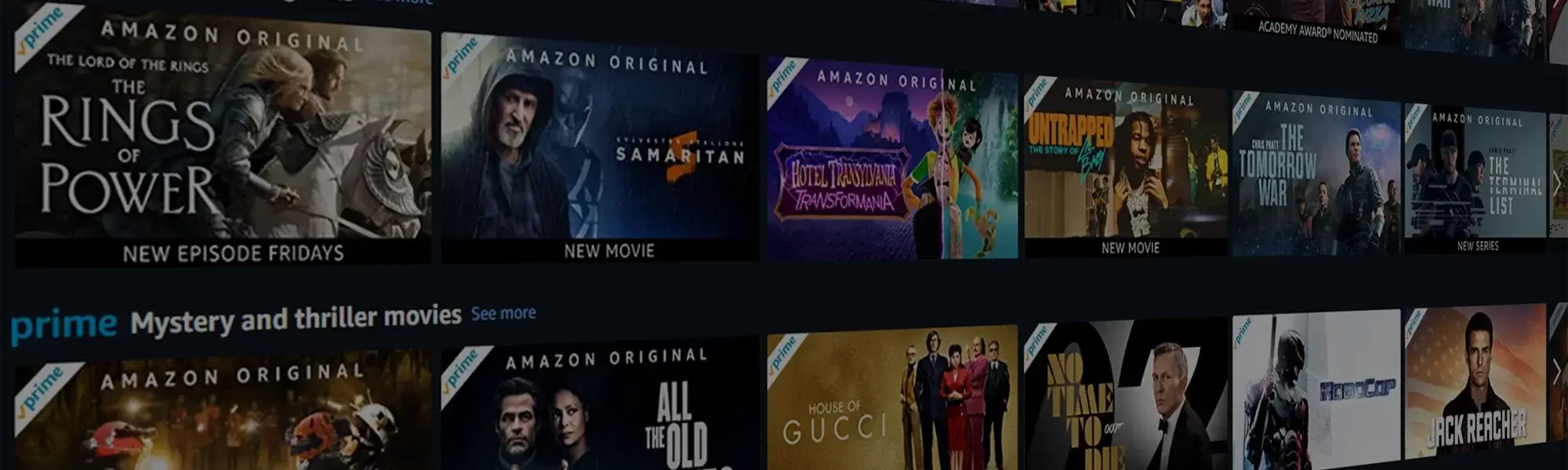 Amazon Prime videos